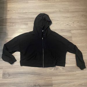 DSG Black Crop Hoodie Size 2XL